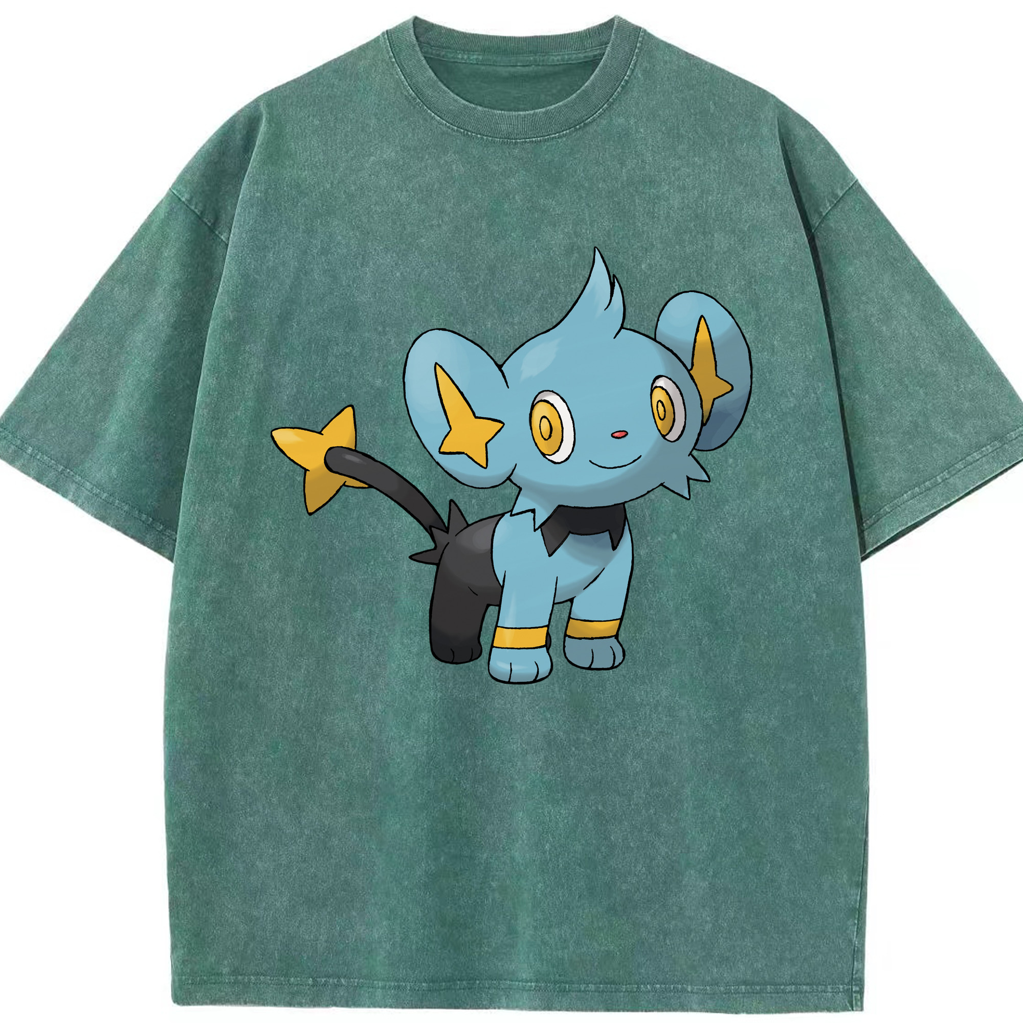 （画像用） ポケットモンスター Pokémon 綿100% ヴィンテージ風 半袖Tシャツ（フロントプリント）